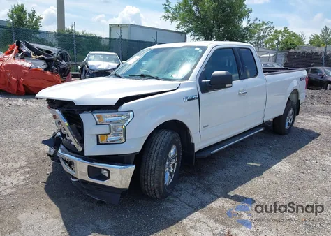 2017 Ford F150 Super Cab из США, поврежденный, VIN 1FTFX1EG4HKC01806